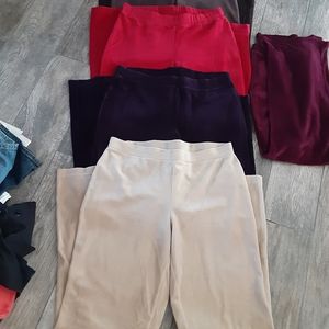 Velour sweat pants